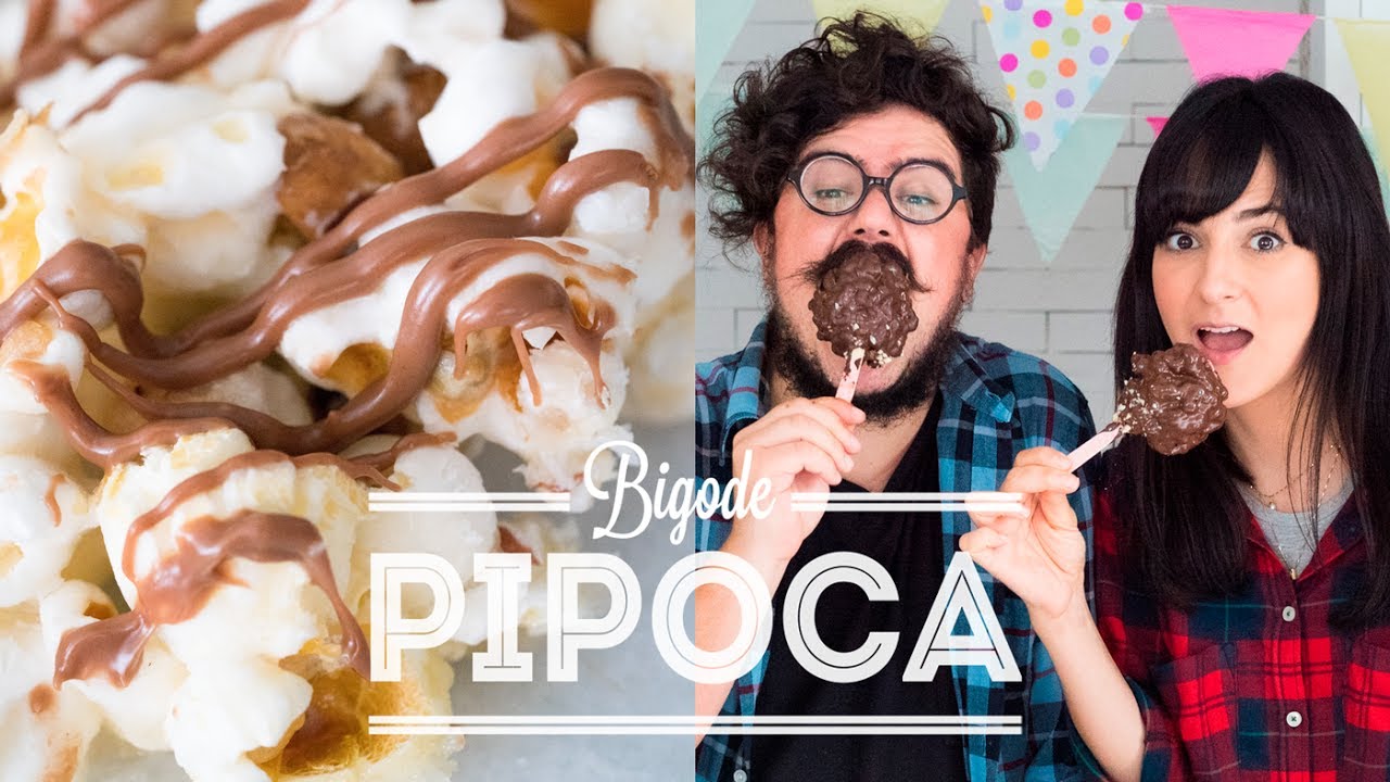 MAÇÃ DO AMOR DE PIPOCA | BIGODE NA COZINHA | DANI NOCE