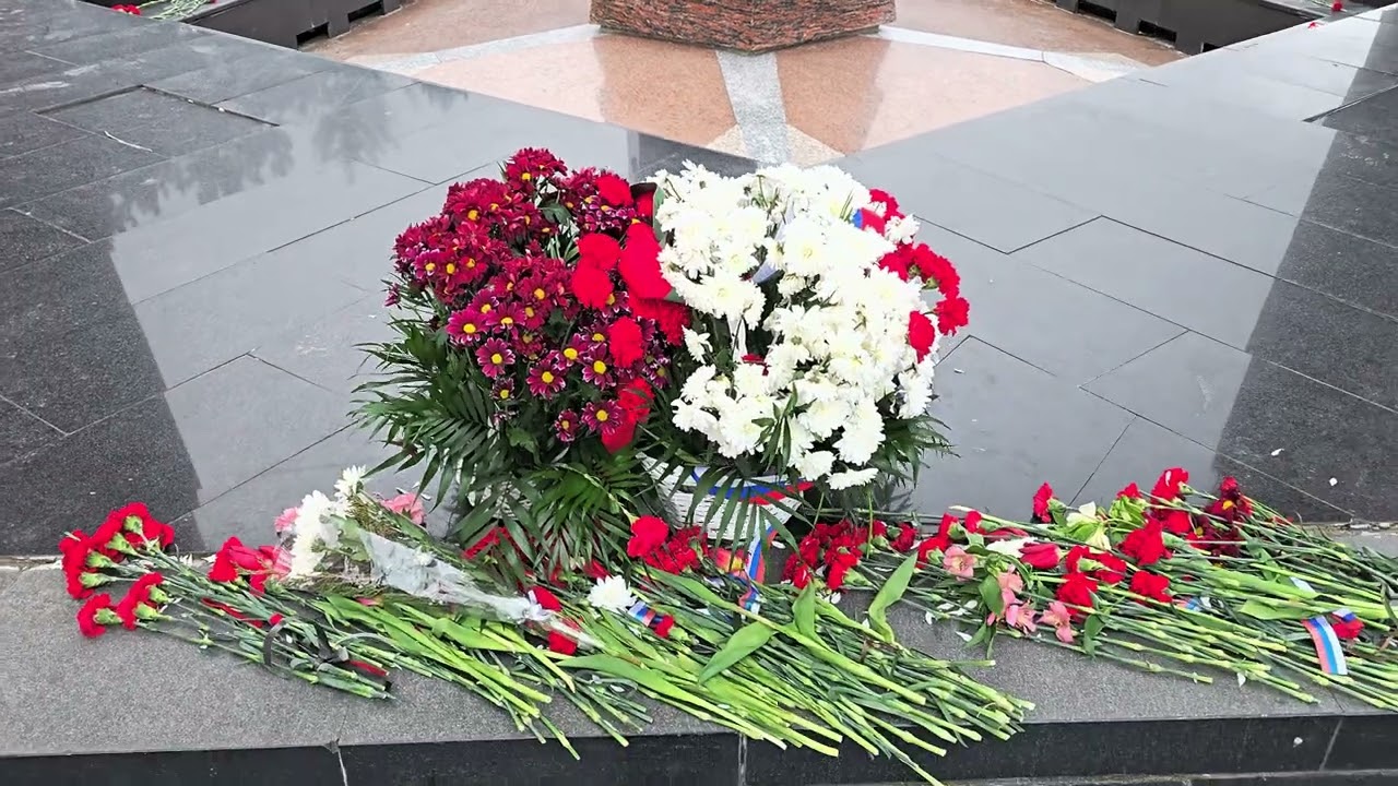 Кишинёв, у Вечного огня сегодня утром.26.02.2026
