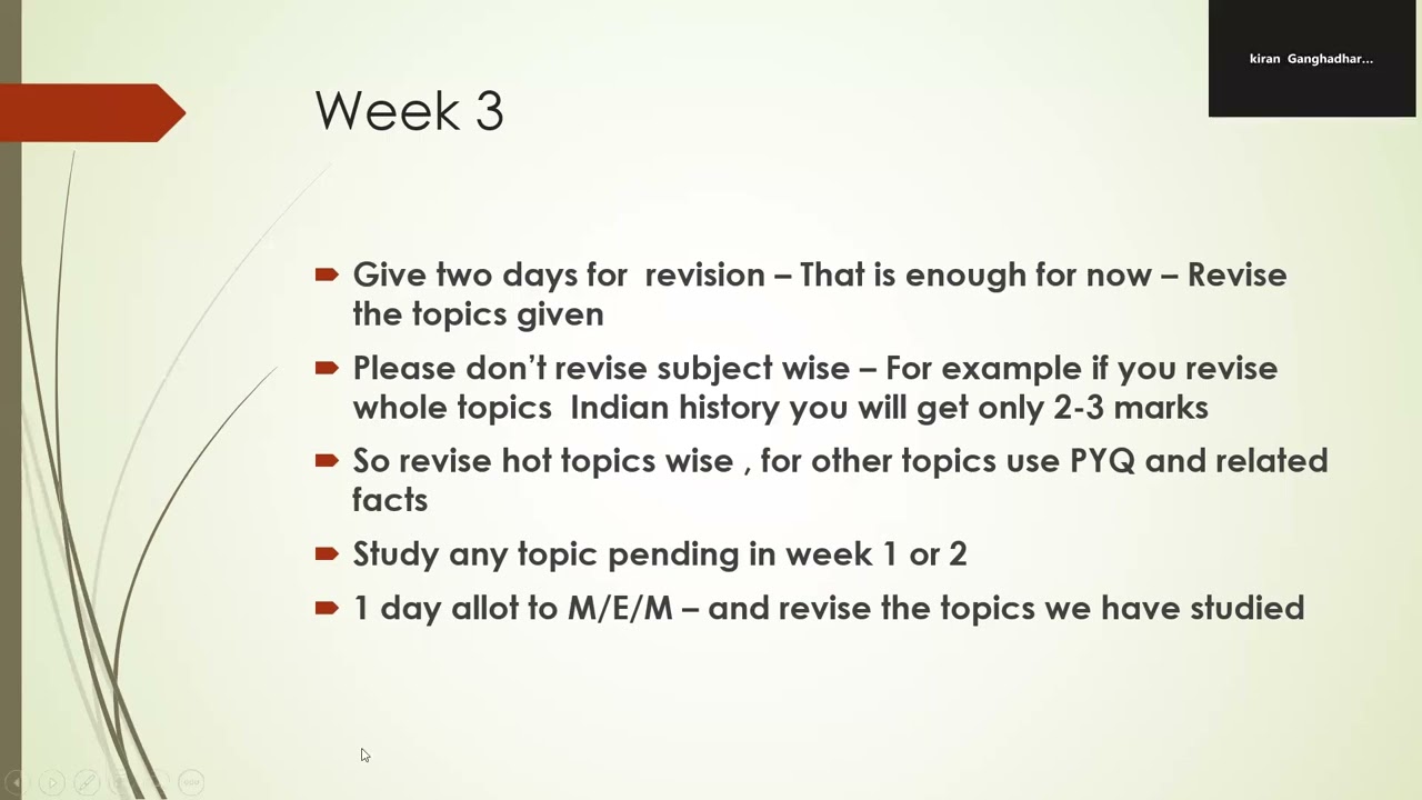 Degree level exams 2026 strategy KPSM Method Week 3 #degreemains #degreeprelims2026 #degreeprelims