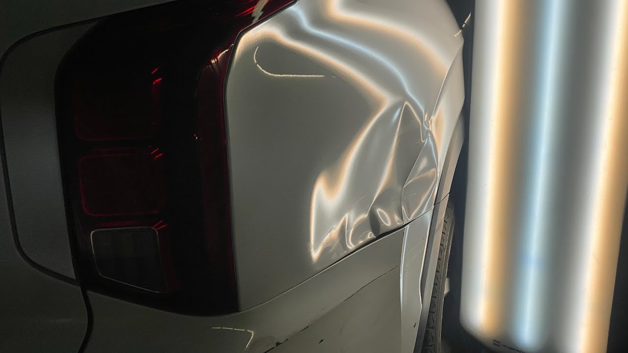 Высокоточная рихтовка по технологии PDR. Hyundai Palisade