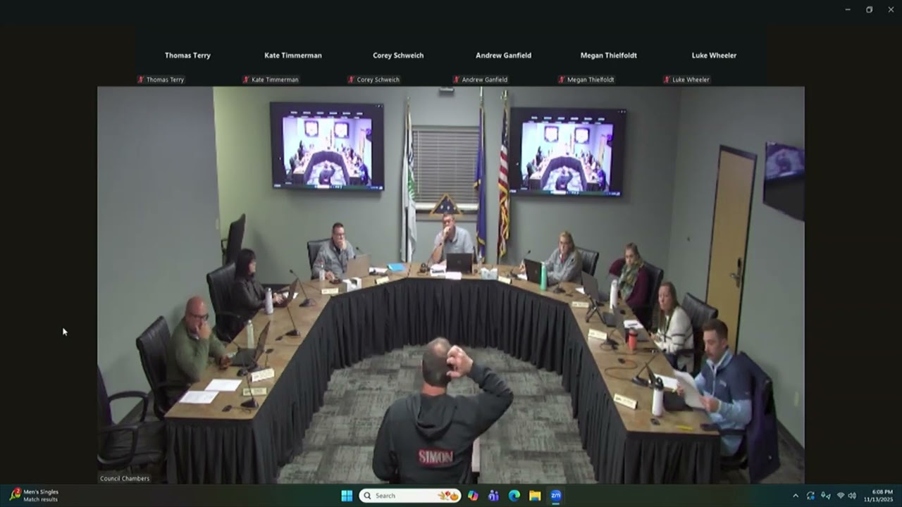 Elko New Market City Council Meeting - November 13, 2025