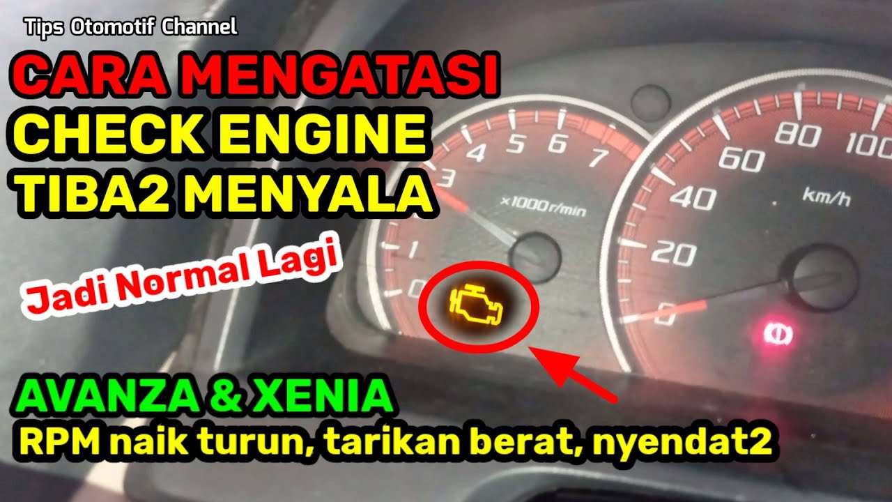 CARA MENGATASI LAMPU CHECK ENGINE MENYALA I CARA MUDAH MEMPERBAIKI CEK ENGINE NYALA I CARA RESET ECU