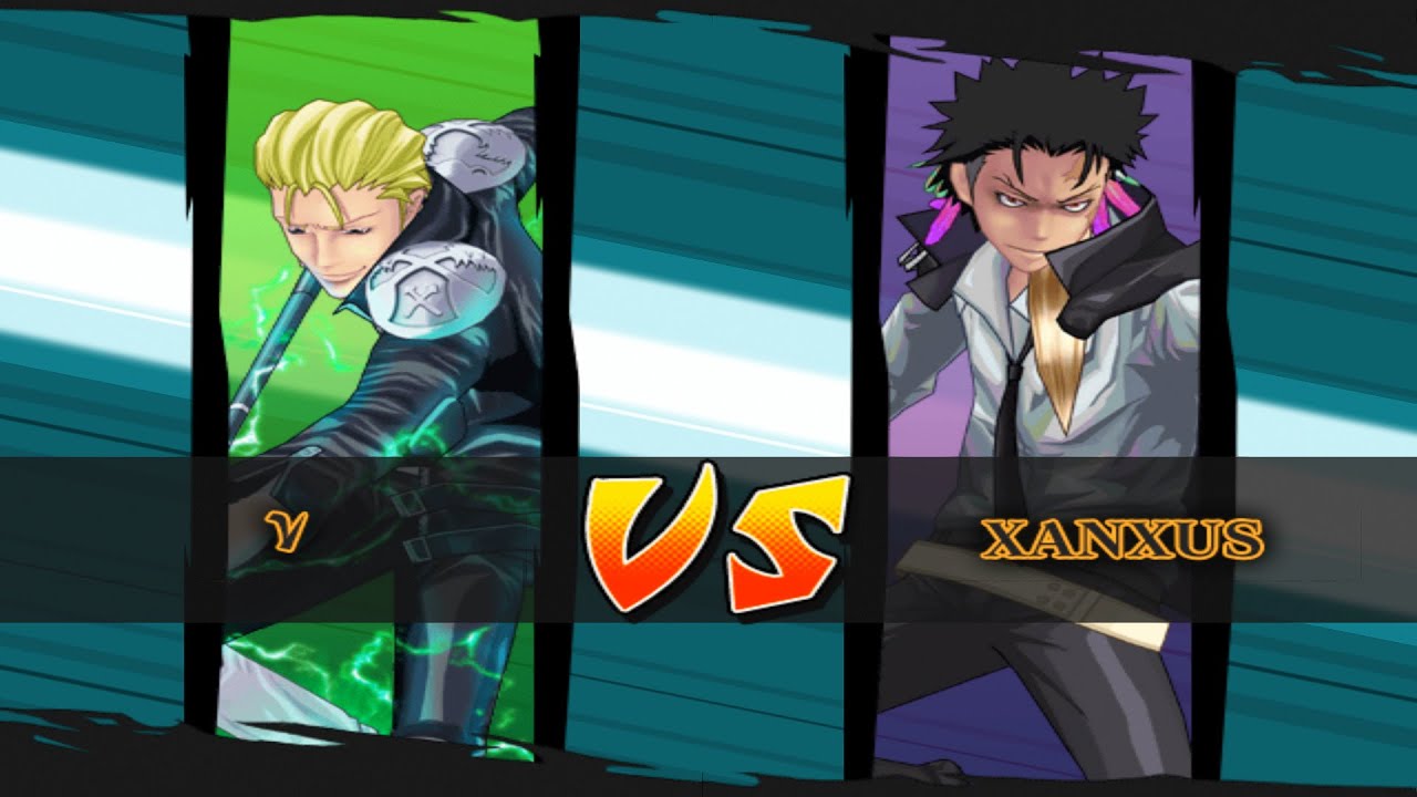 Gamma vs Xanxus - Katekyō Hitman Reborn! Kindan no Yami no Delta