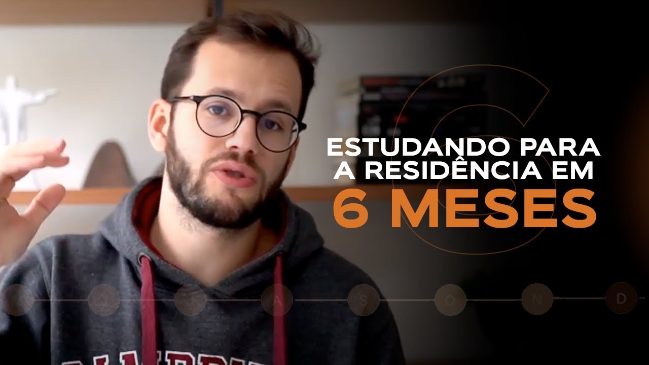 Como estudar em 6 meses para a prova de residência.