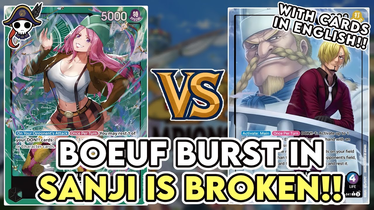 BOEUF BURST IN SANJI IS BROKEN!! | Hiroshima CS 2025 TOP 16