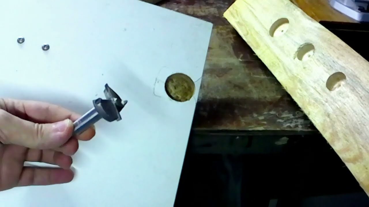 Come fare i fori per le cerniere precisi  Usa la dima di foratura per buchi perfetti-MN6