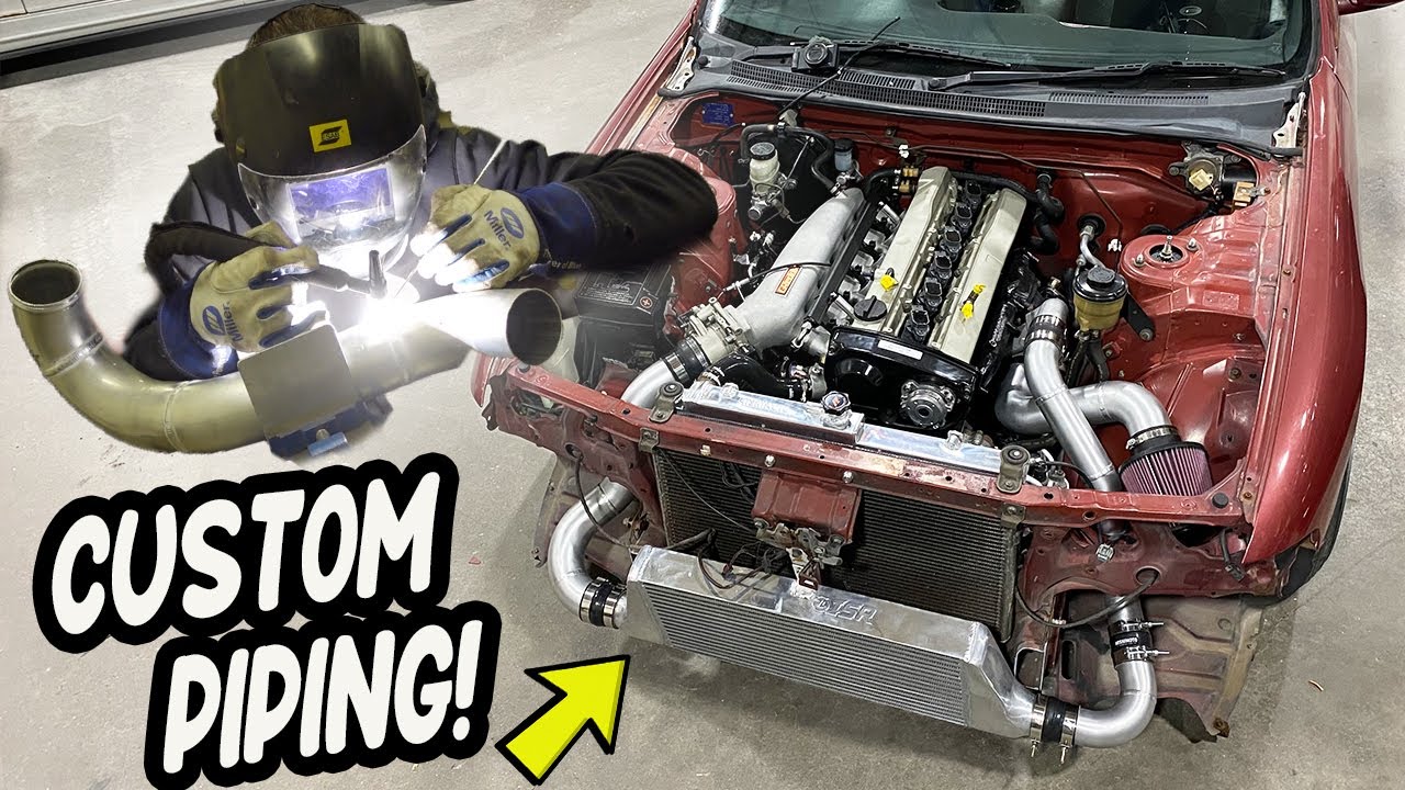 Fabricating an Intercooler Kit for my RB25DET R33 Skyline!