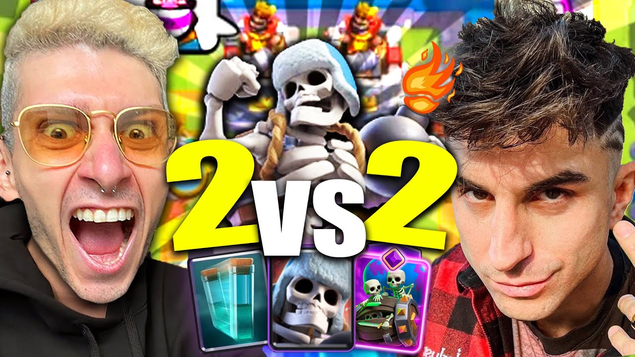 2v2 LEGGENDARIE CON ST3PNY E ANIMA SU CLASH ROYALE !!