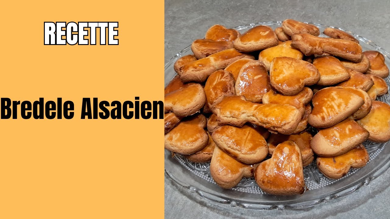 Recette de BREDELE ALSACIEN  | Butterbredele | Biscuits de No&euml;l |
