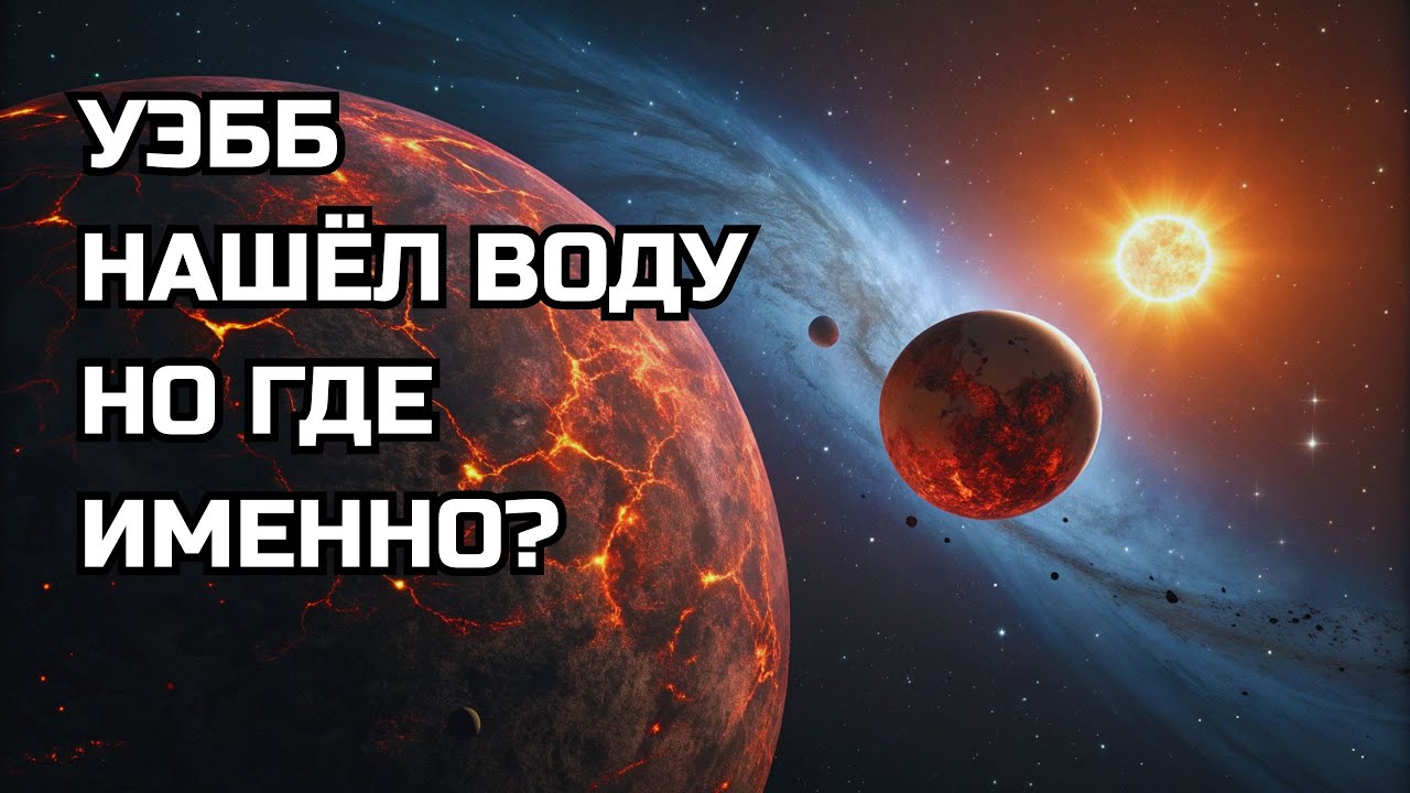 JWST нашёл водяной пар на экзопланете в 26 световых годах. Но есть один нюанс