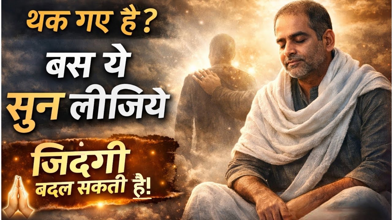 “क्यों बिना काम किए भी हम थक जाते हैं?| यह वीडियो आपकी आत्मा के लिए है” #spritual #chetnamrit