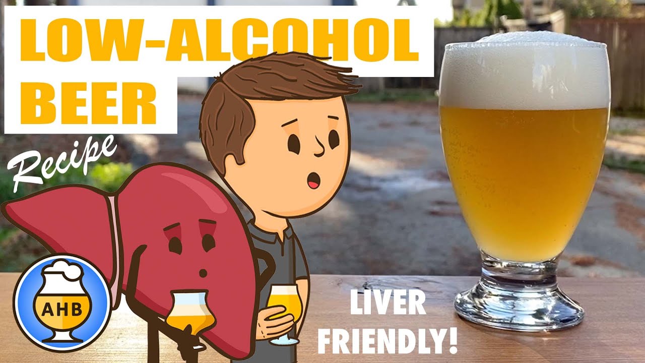 Low Alcohol HomeBrewing (Liver Friendly Drinking!)