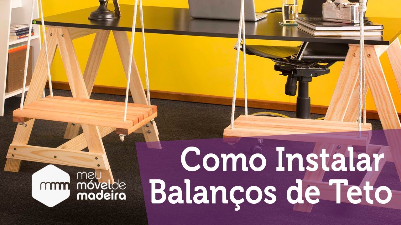 Aprenda a Instalar e Fazer Nós para Balanços de Teto!