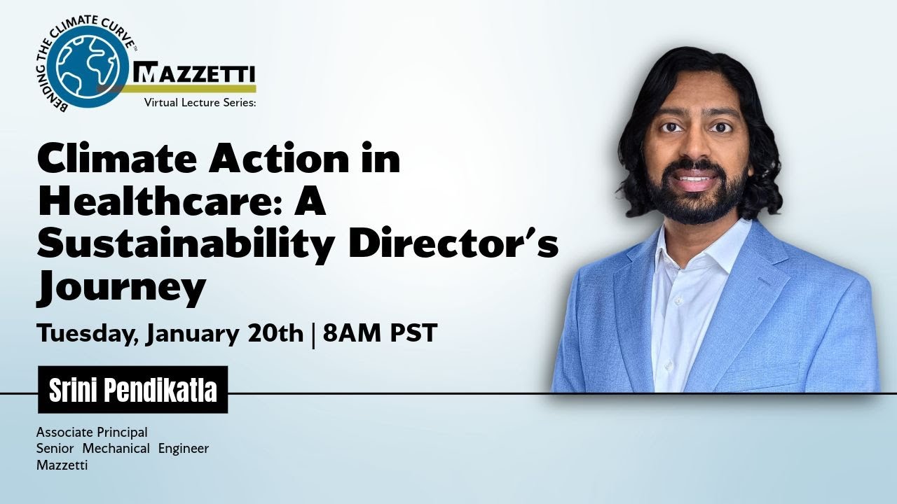 BCC Webinar: Climate Action in Healthcare: A Sustainability Director’s Journey