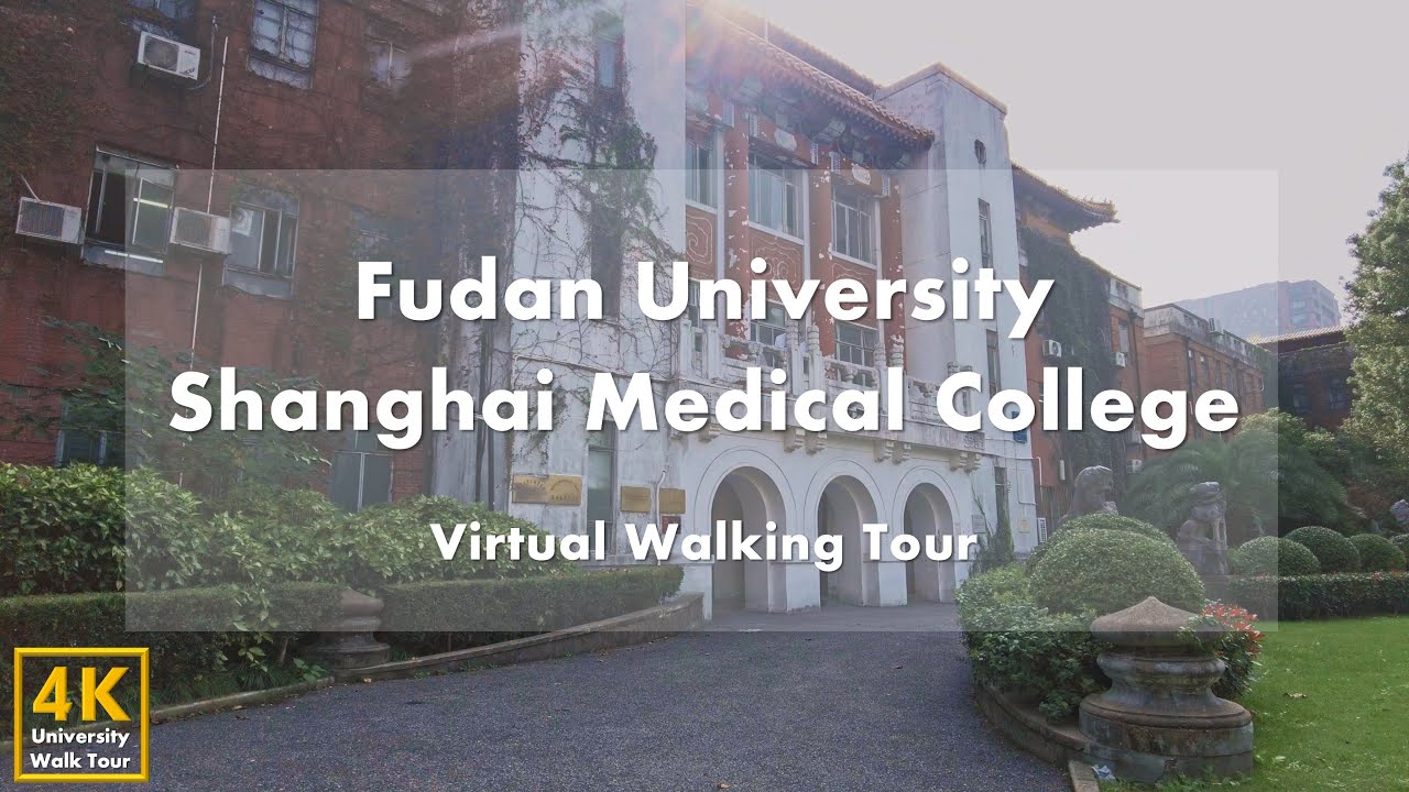 Fudan University, Shanghai Medical College [Part 1] - Virtual Walking Tour [4k 60fps]