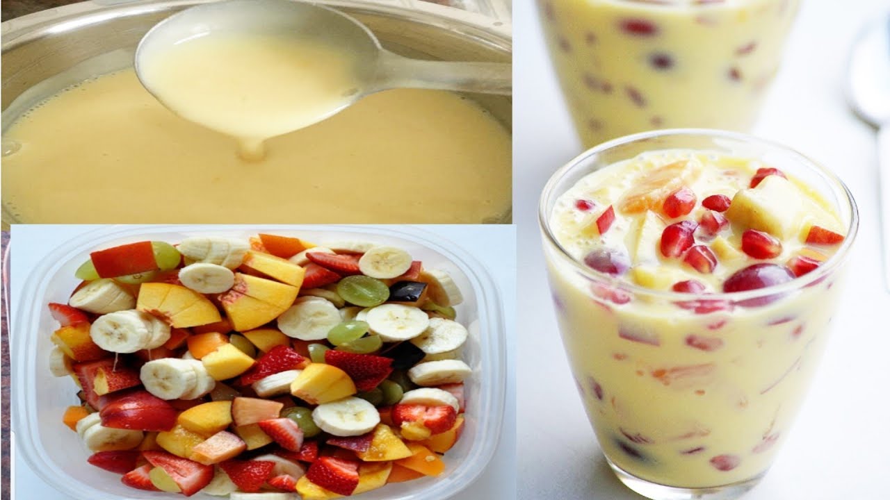 SALADE DE FRUIT A LA CRÈME