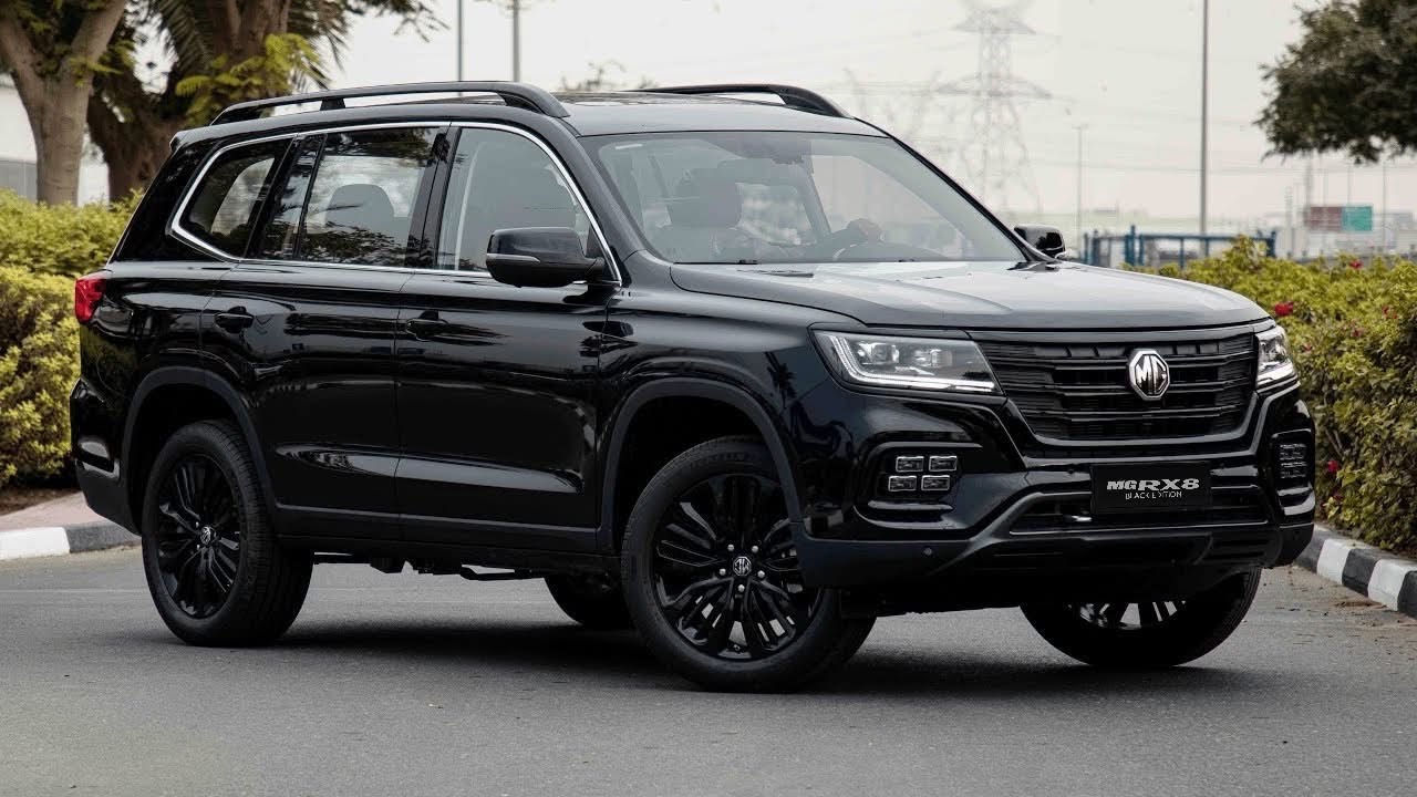 Новый MG RX8 Black Edition 2025 года — 7-местный внедорожник | Интерьер и экстерьер