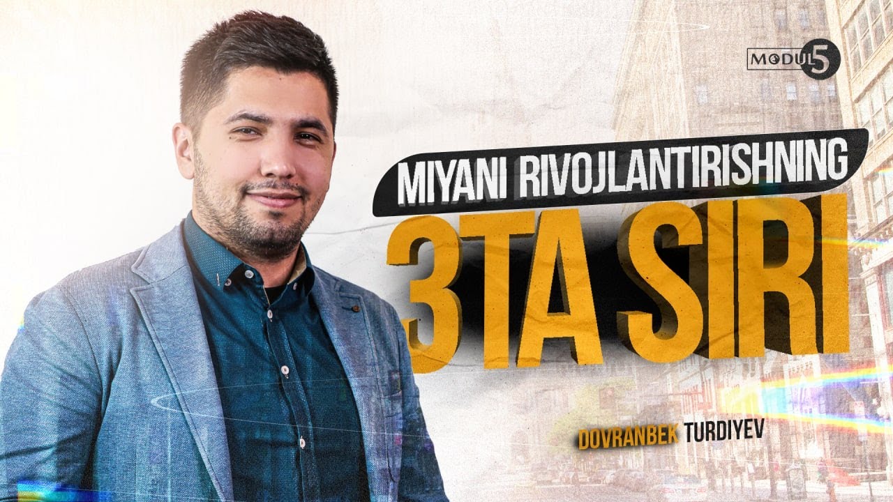 Biz butun umr bilmagan boylik! Dovranbek Turdiyev