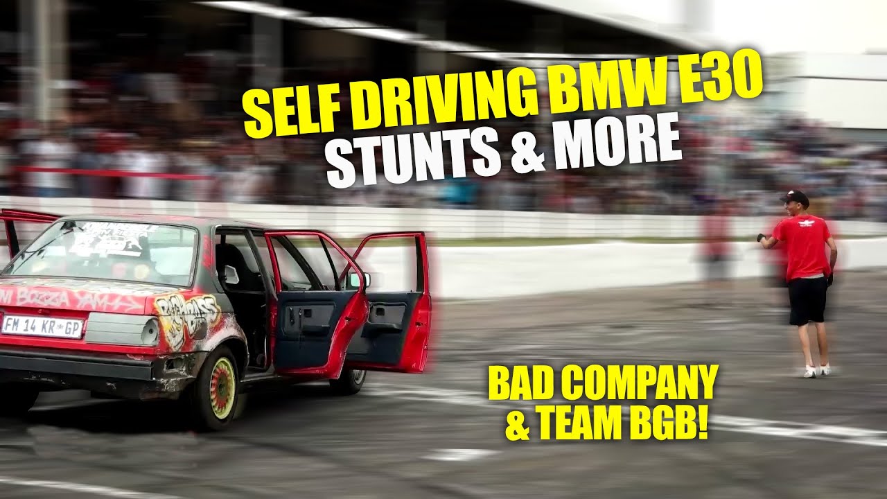 Self Driving BMW E30 | Bad Company & Team BGB