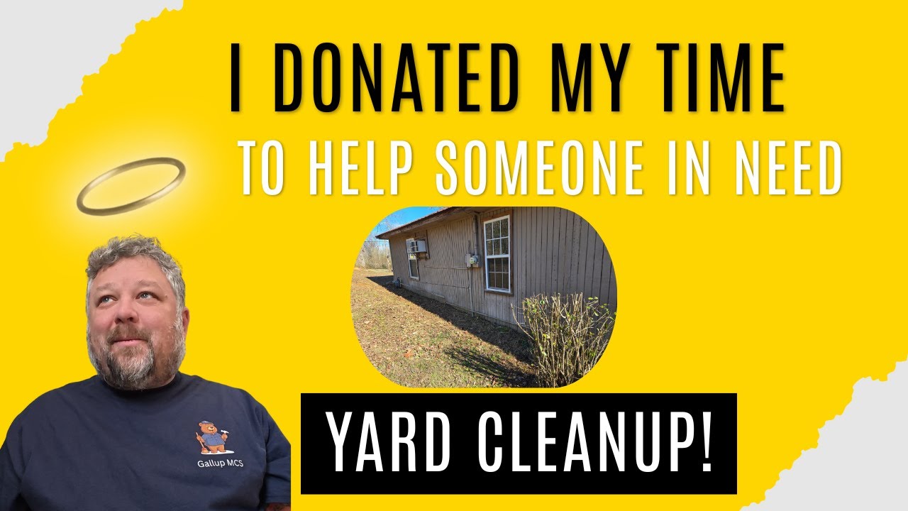 Yard Cleanup for free!