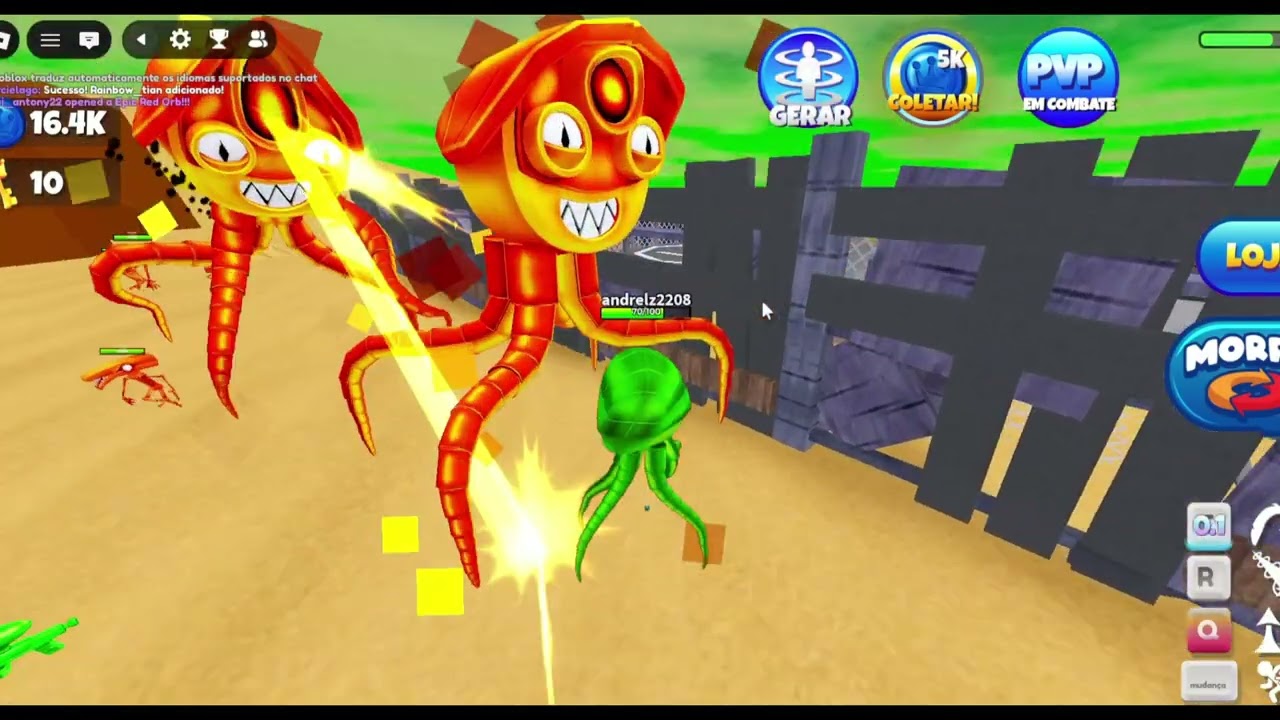 **COMPLETEI O EVENTO ALIENÍGENA NO 