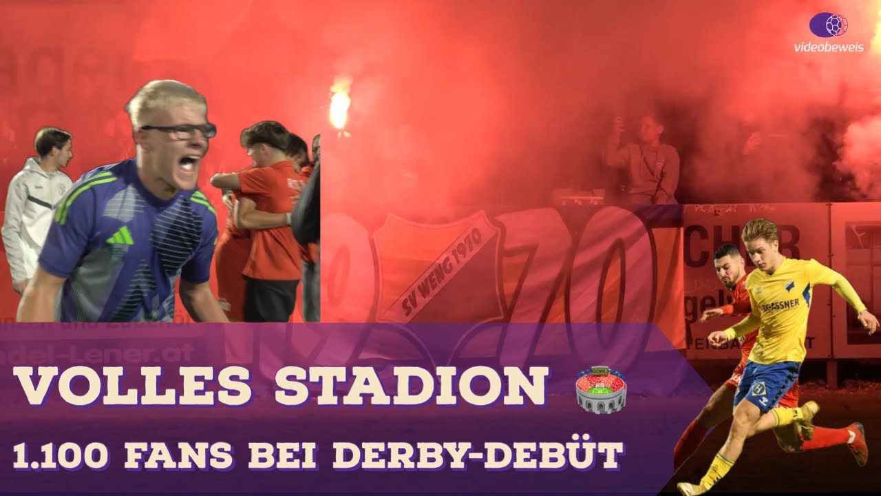 Erstes NACHBARSCHAFTS-DERBY überhaupt elektrisiert die MASSEN: SK Altheim vs. SV Weng ⚽️