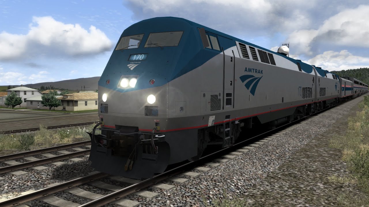 Train Simulator 2022 | GE P42DC | Amtrak Empire Builder | Marias Pass | Let's Play | Gaming Video HD