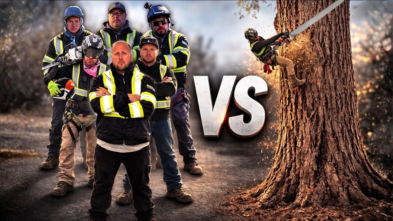 Смогут ли специалисты компании 7 Tree Pros срубить этот КОЛОССАЛЬНЫЙ тополь?