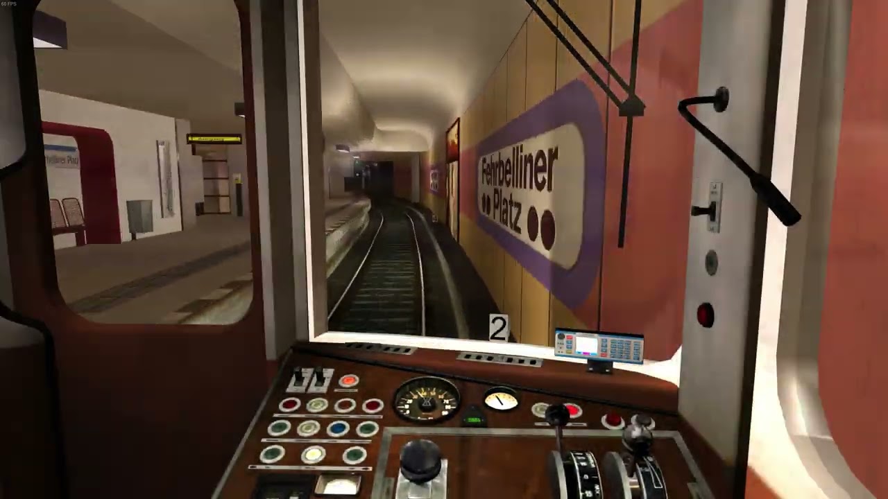 Berlin Subway Timelapse (U7) Spandau - Rudow (World Of Subways 2) F90