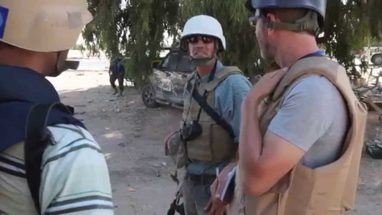 James Wardell with James Foley, Rory Mullholland and Aris Messinis in Sirte Clip 2 of 2