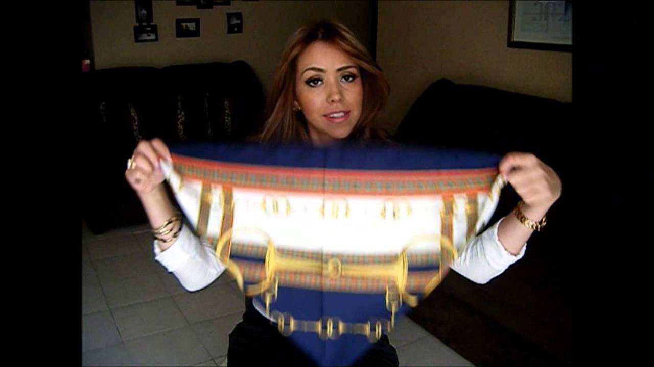 9 formas chic de usar una mascada HD - Pompom kawaii