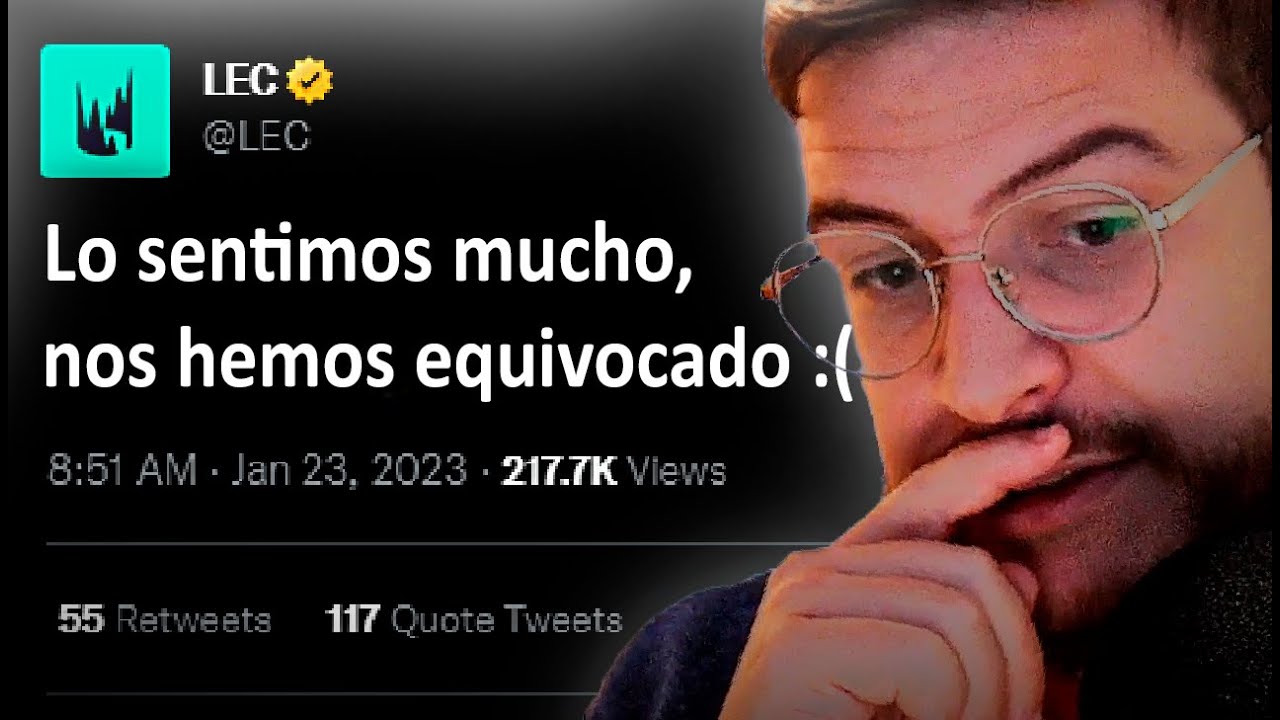 ¡ESTO NO PUEDE VOLVER  A PASAR! EL GRAN PROBLEMA QUE TIENE QUE SOLUCIONAR LA LEC