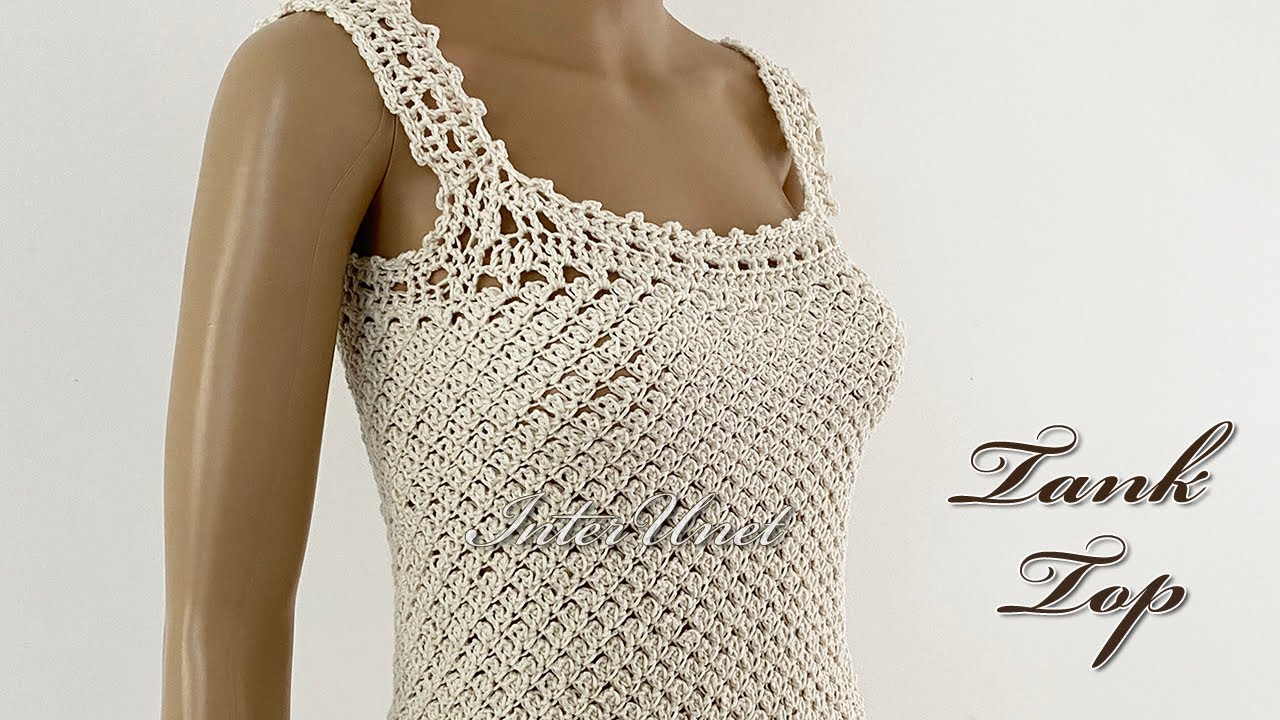 Crochet summer top tutorial
