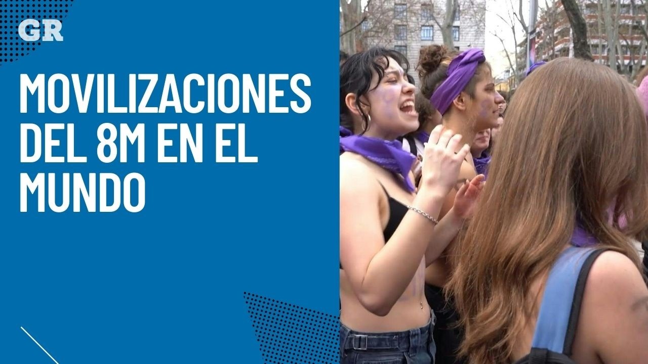 Movilizaciones del 8M en el mundo