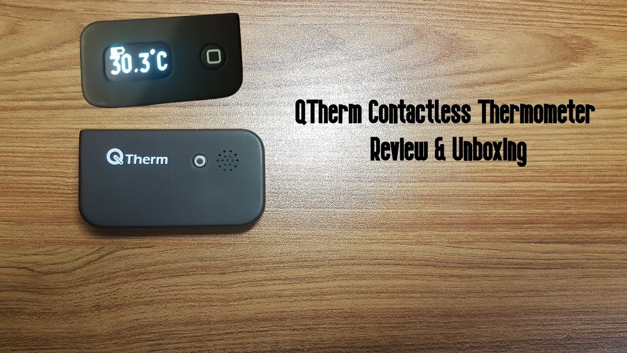 Qtherm Smart & Fast Infrared Contactless Thermometer - Review & Unboxing