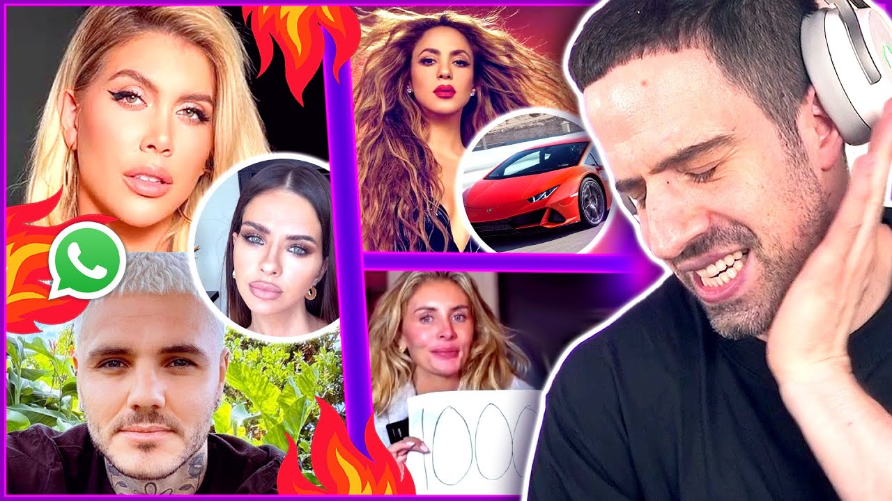 CHATS FILTRADOS DE ICARDI Y WANDA, XIKA ESTUVO CON MIL HOMBRES Y QUEDÓ PREÑÁ, SHAKIRA REGALA LAMBO