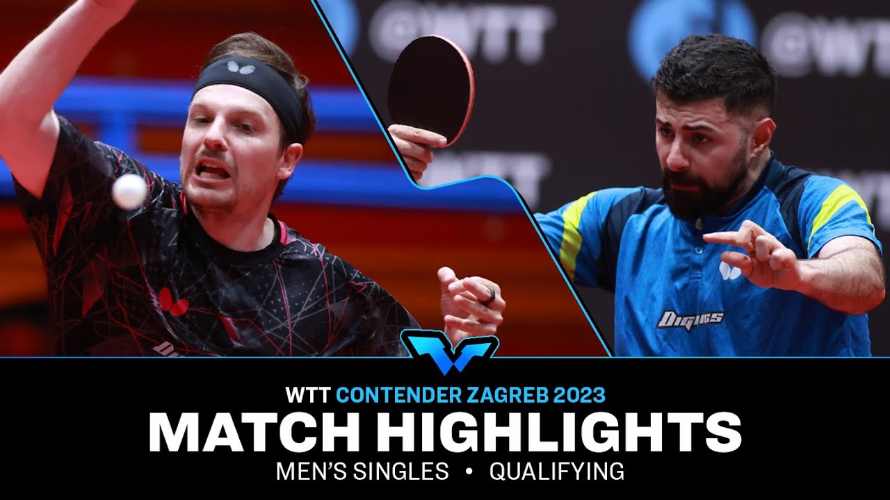 Ricardo Walther vs Nima Alamian | MS Qual | WTT Contender Zagreb 2023