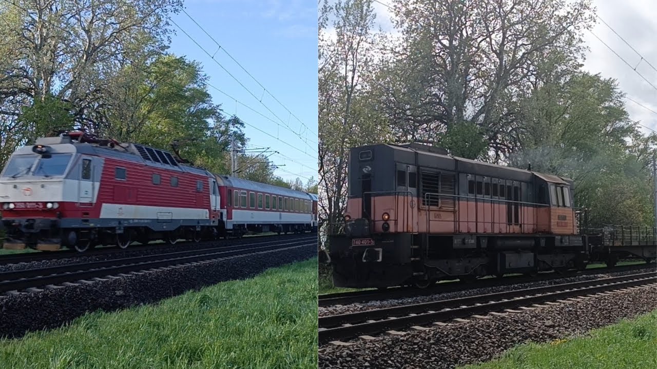 Vlaky Brestovany  19.4. 2025