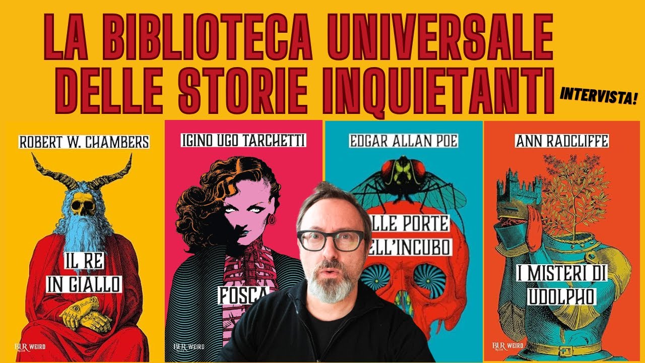 SECOLI DI TERRORE con Bur Weird. Con M. Scorsone (traduttore) e S. Re (editor narrativa BUR)