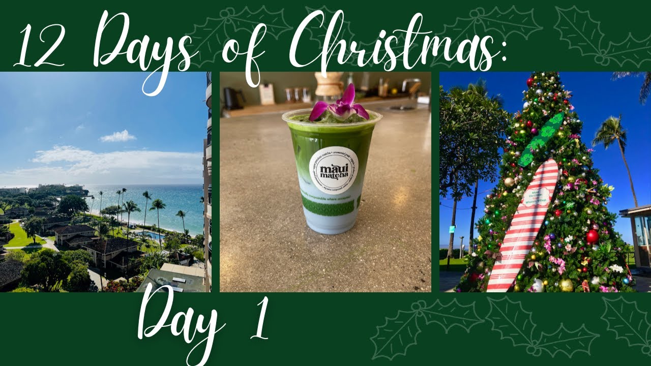 Flight Attendant Layover in MAUI | 12 Days of Vlogmas : Day 1