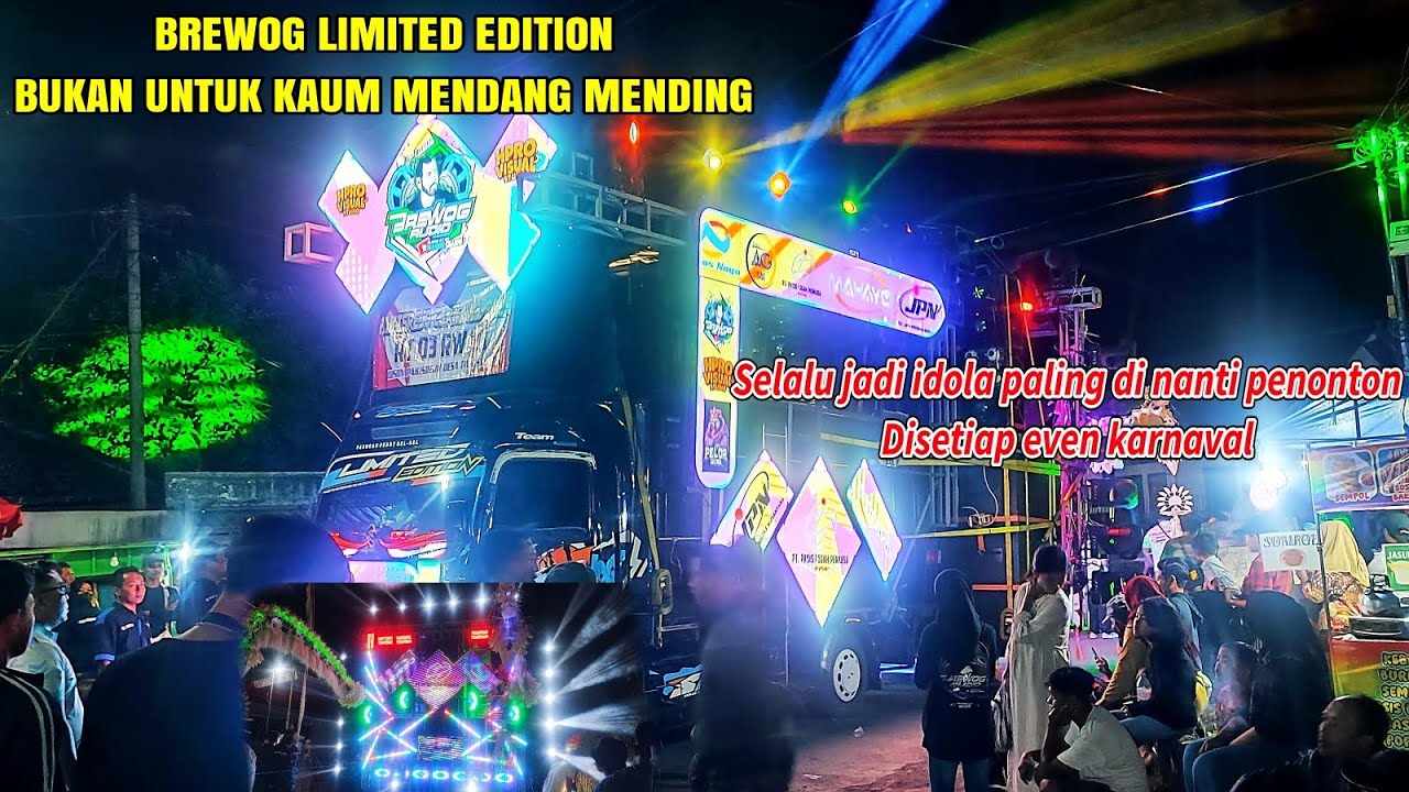 BREWOG LIMITED EDITION bukan untuk kaum mendang mending..Spesial perfoam karnaval pakisrejo