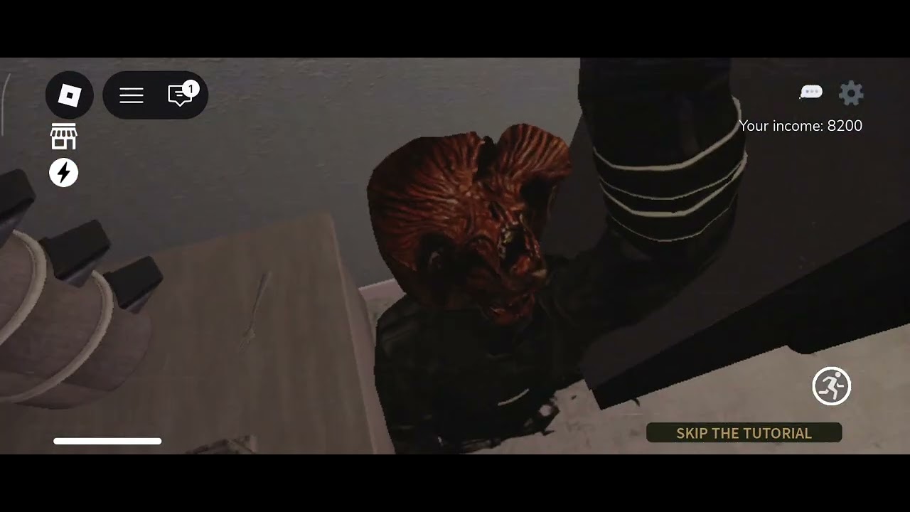 In playing scary shawarma part 2 in Roblox 