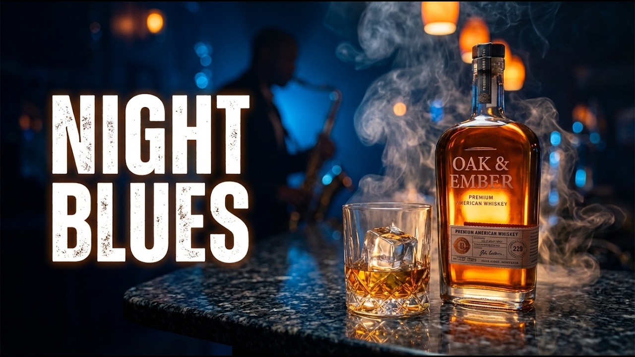 Cozy Blues & Jazz Bar Ambience ☕ Smooth Piano Jazz for Quiet Nights