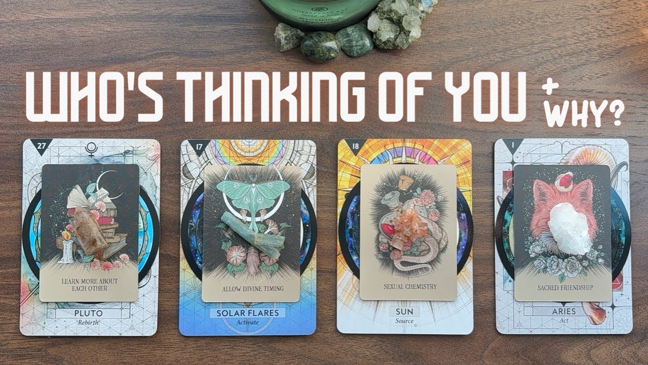 Who Is Thinking About You? 💭 | 🌿 Tarot • Pick a Card Reading 🌟