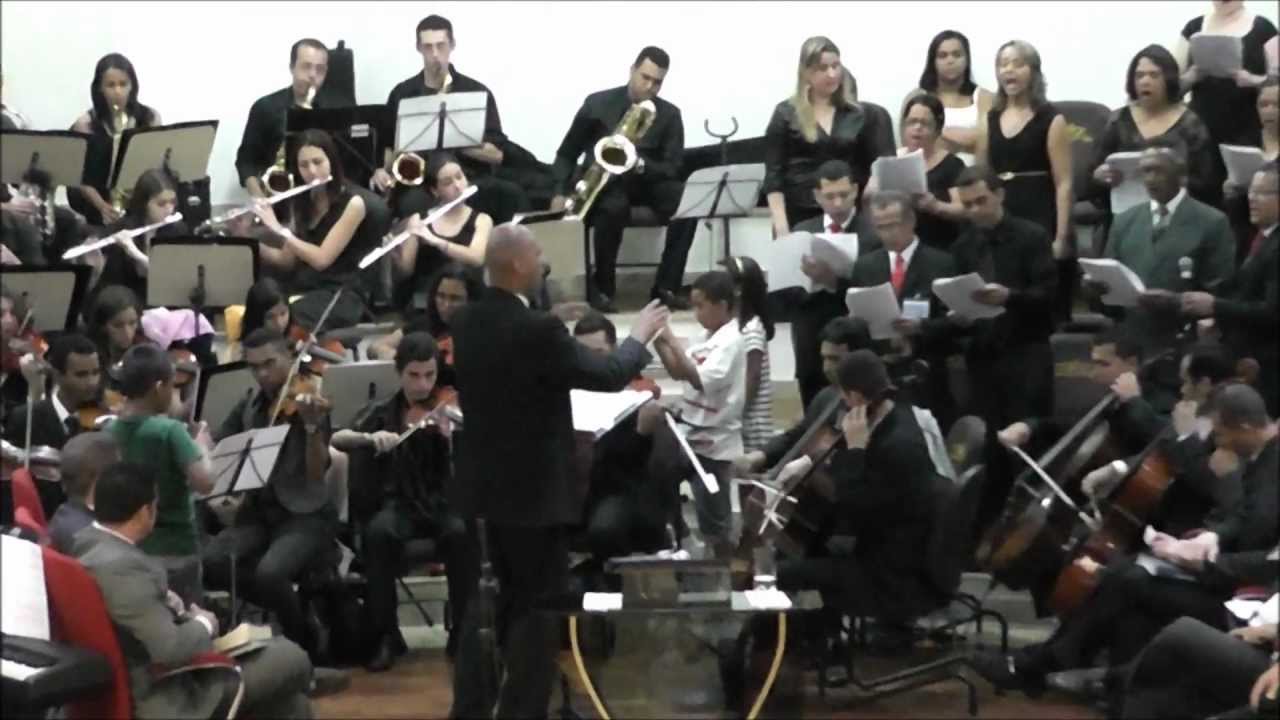 43&ordm; Anivers&aacute;rio Orquestra ADBr&aacute;s Campo Limpo - Aleluia de Handel - Coral Louvor Celeste