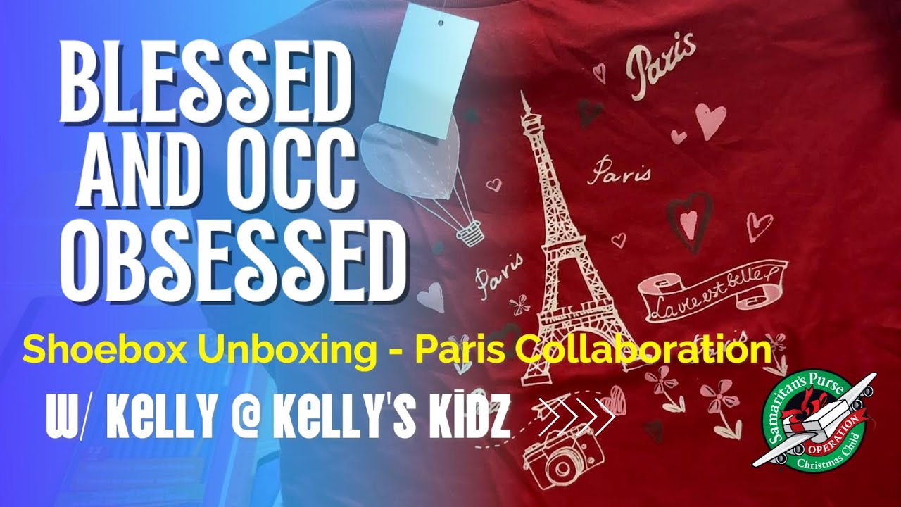 Operation Christmas Child — Париж, сотрудничество с Kelly's Kidz