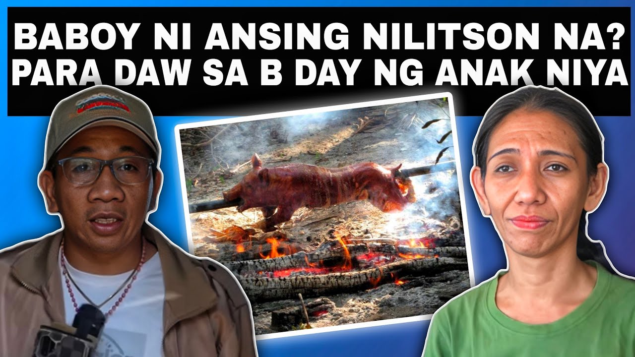 Baboy Ni Ansing Na Litson Na Para Pang Handa Sa Kanyang Anak!!!?