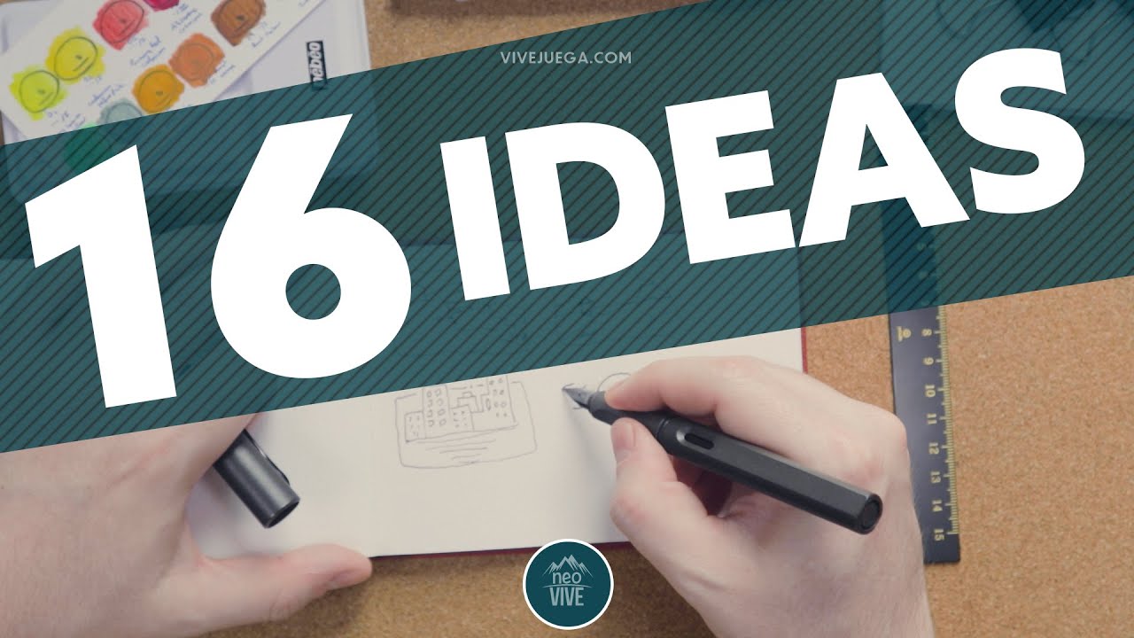¿Tu Primer Sketchbook? 16 Ideas para tu Primera Página | neo VIVE