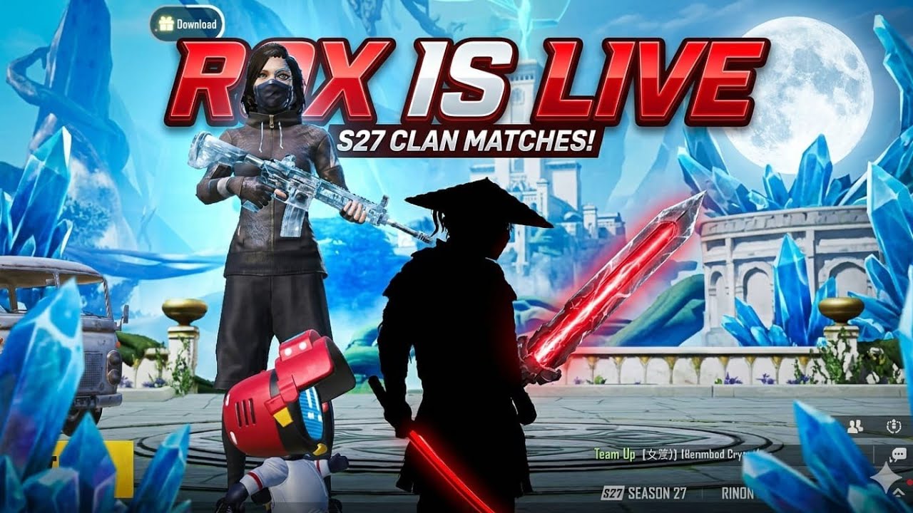 ROX is LIVE 100 is live! #bgmi