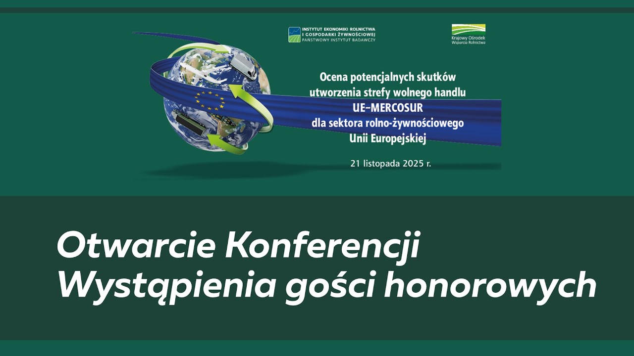 Cz. 1. Otwarcie Konferencji - Wystąpienia gości honorowych